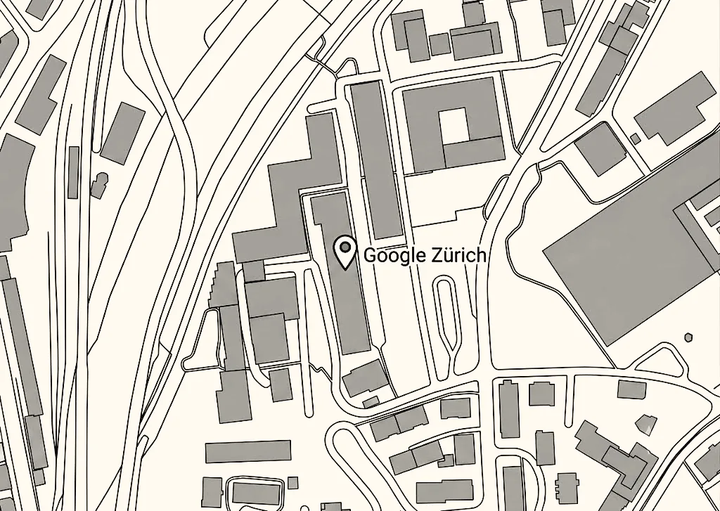 Map: Brandschenkestrasse 150, Zurich